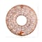 11" Wired Copper Circle Wall Sconce Candle Holder